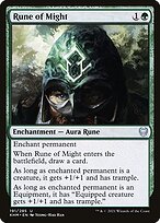 Rune of Might (KHM-191) - uncommon - Foil