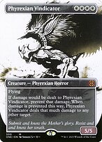Phyrexian Vindicator (ONE-300) - mythic: (Showcase) (Borderless)