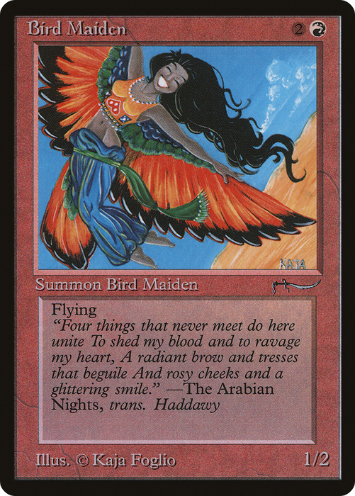 Bird Maiden (ARN-037) - common