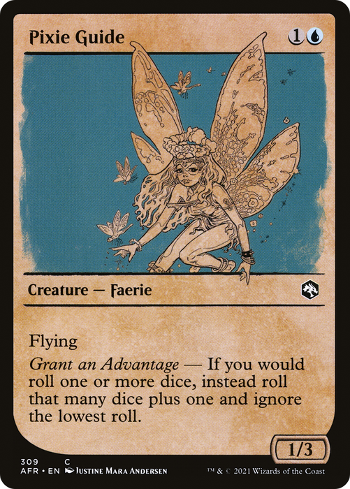 Pixie Guide (AFR-309) - common: (Showcase) - Foil