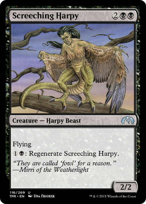 Screeching Harpy (TPR-116) - uncommon