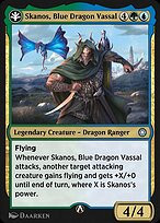 Skanos, Blue Dragon Vassal (HBG-18U) - uncommon