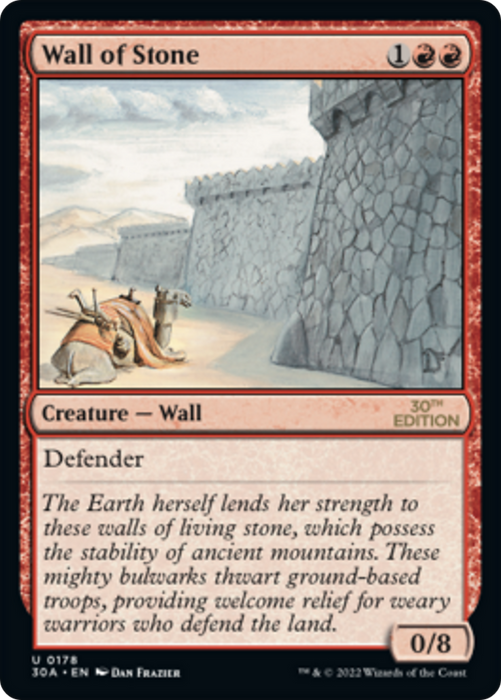 Wall of Stone (30A-178) - uncommon