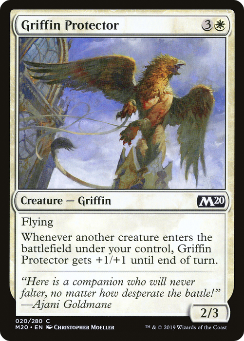 Griffin Protector (M20-020) - common - Foil