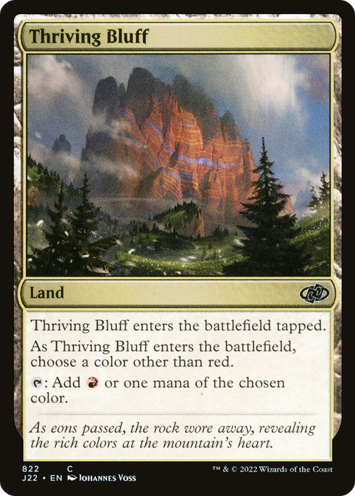 Thriving Bluff (J22-822) - common