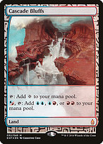 Cascade Bluffs (EXP-032) - mythic - Foil