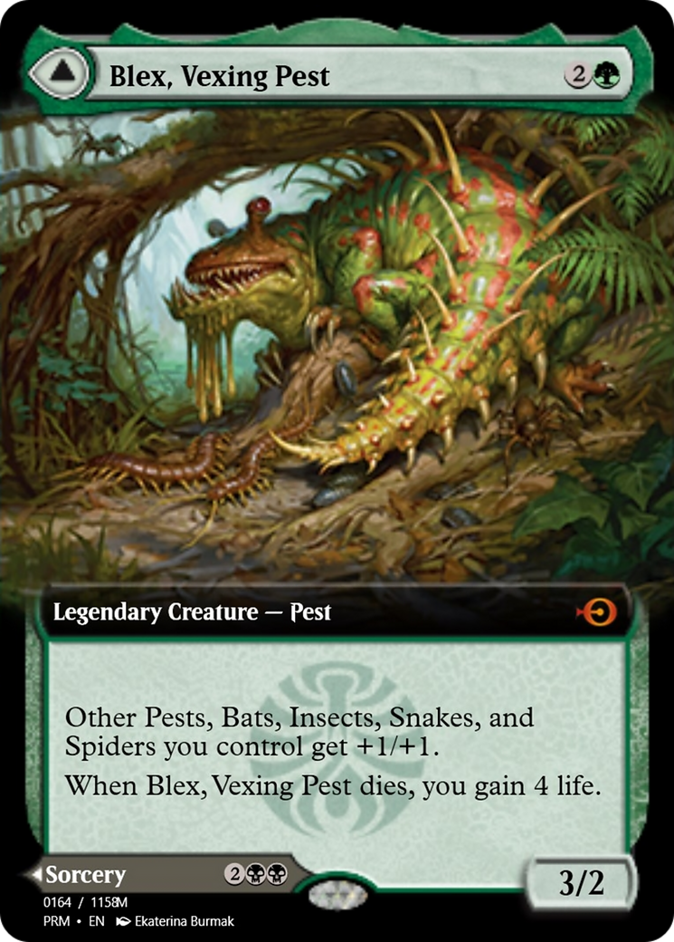 Blex, Vexing Pest // Search for Blex (PRM-90300) - mythic