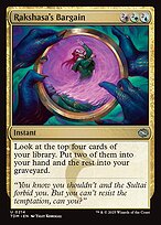 Rakshasa's Bargain (TDM-214) - uncommon