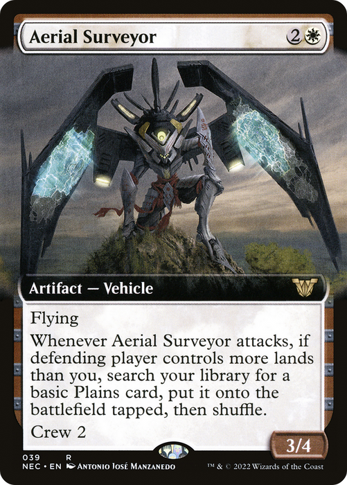 Aerial Surveyor (NEC-039) - rare: (Extended Art)