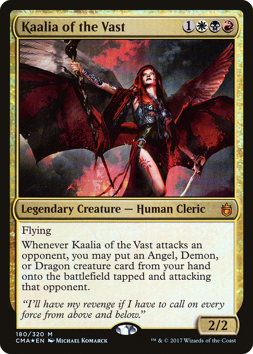 Kaalia of the Vast (CMA-180) - mythic - Foil