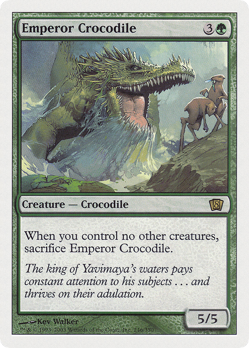 Emperor Crocodile (8ED-246) - rare