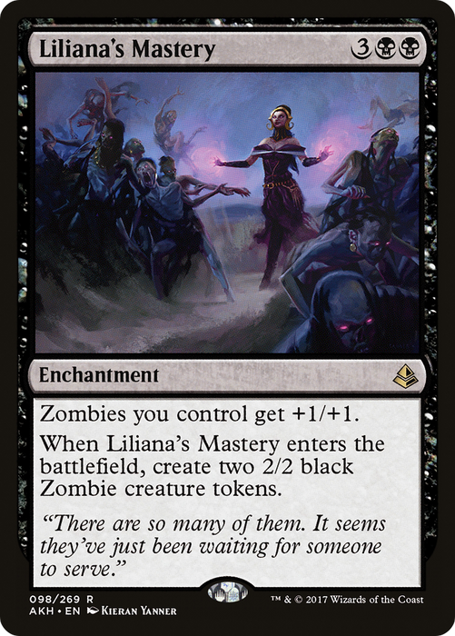 Liliana's Mastery (AKH-098) - rare