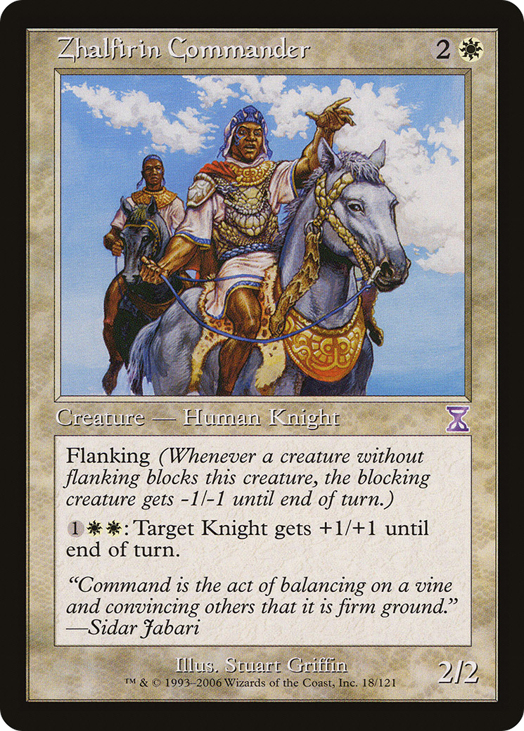 Zhalfirin Commander (TSB-018) - special