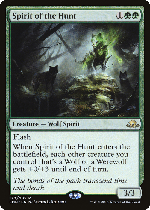 Spirit of the Hunt (EMN-170) - rare - Foil