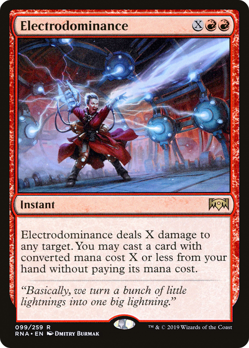 Electrodominance (RNA-099) - rare - Foil