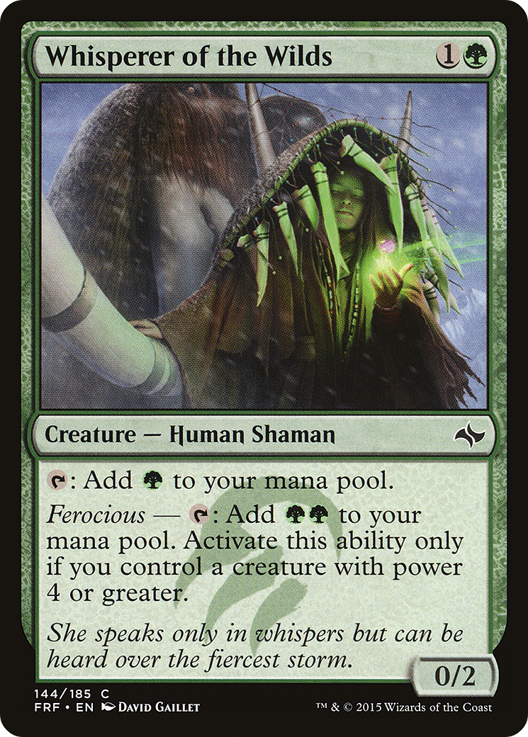 Whisperer of the Wilds (FRF-144) - common