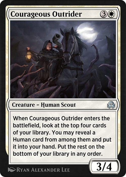 Courageous Outrider (SIR-020) - uncommon