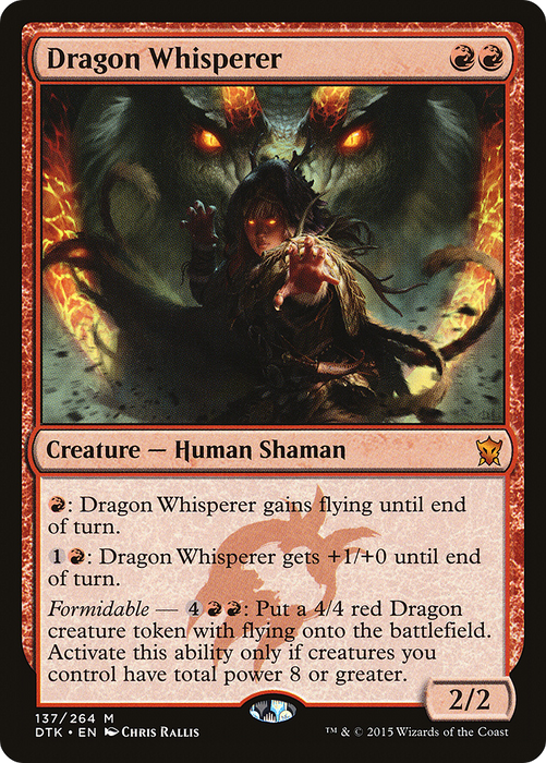 Dragon Whisperer (DTK-137) - mythic