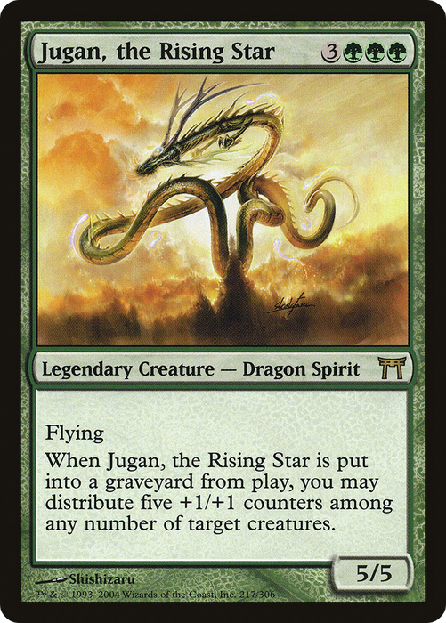 Jugan, the Rising Star (CHK-217) - rare