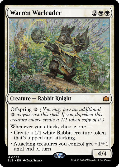 Warren Warleader (PPBLB-38P) - mythic - Foil