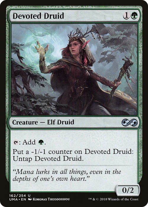 Devoted Druid (UMA-162) - uncommon - Foil