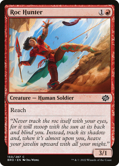 Roc Hunter (BRO-150) - common - Foil