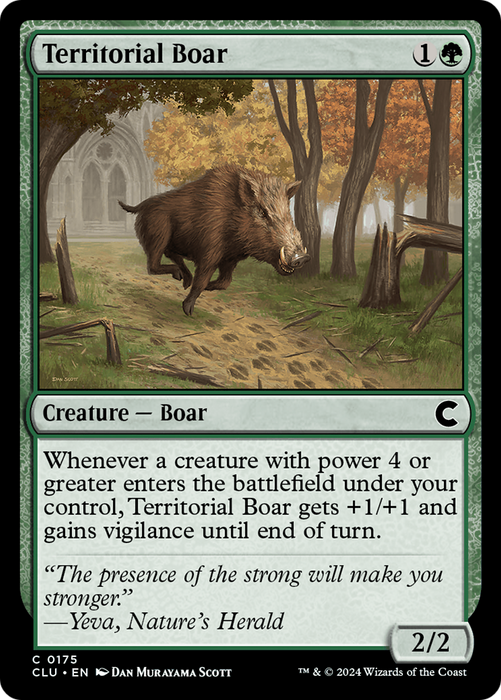 Territorial Boar (CLU-175) - common