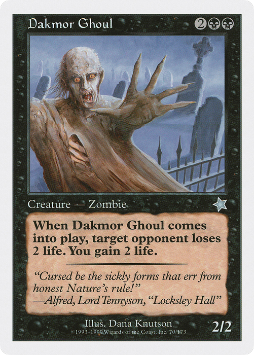 Dakmor Ghoul (S99-070) - uncommon