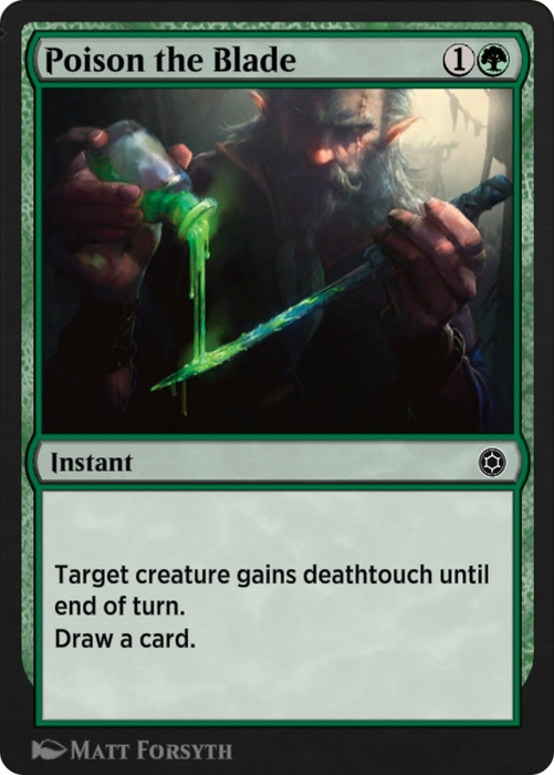 Poison the Blade (HBG-220) - common