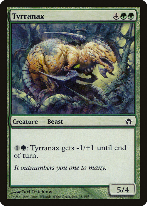 Tyrranax (5DN-098) - common - Foil
