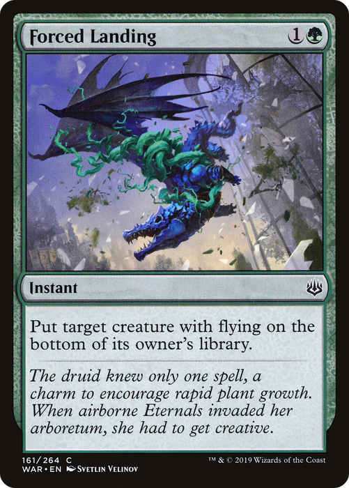 Forced Landing (WAR-161) - common - Foil