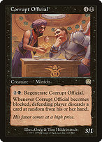 Corrupt Official (MMQ-128) - rare - Foil
