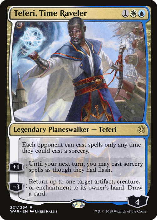 Teferi, Time Raveler (WAR-221) - rare - Foil
