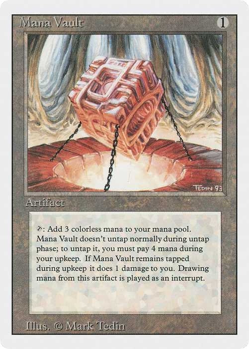 Mana Vault (3ED-263) - rare