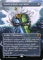 Sword of Body and Mind (2XM-363) - mythic (Borderless) - Foil