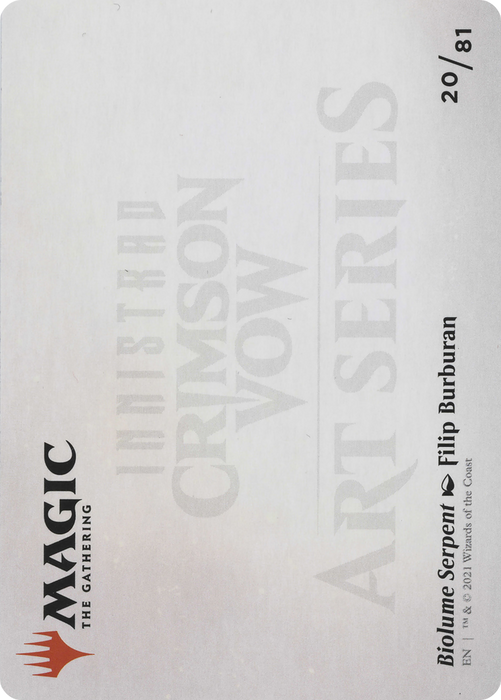 Biolume Serpent // Biolume Serpent (AVOW-020) - common (Borderless)