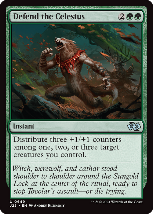 Defend the Celestus (J25-649) - uncommon