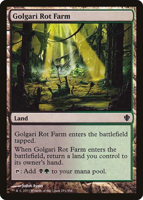 Golgari Rot Farm (C13-291) - common