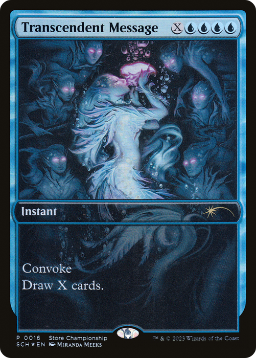 Transcendent Message (GAME-016) - rare - Foil