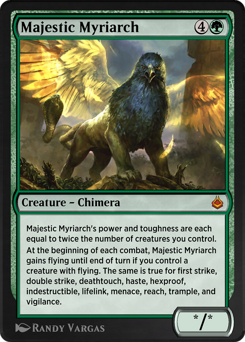 Majestic Myriarch (AKR-200) - mythic
