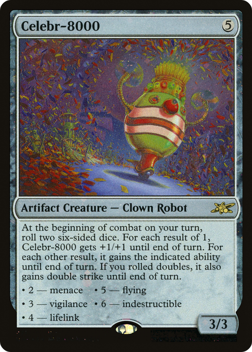 Celebr-8000 (UNF-471) - rare - Foil