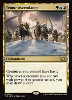 Temur Ascendancy (TDC-305) - rare: (enchantment)