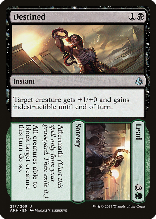 Destined // Lead (AKH-217) - uncommon