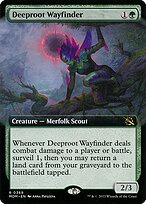 Deeproot Wayfinder (MOM-369) - rare: (Extended Art)