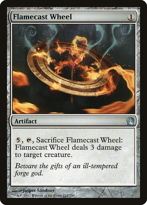 Flamecast Wheel (THS-215) - uncommon