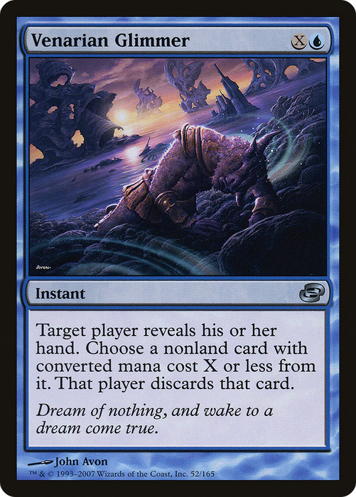 Venarian Glimmer (PLC-052) - uncommon - Foil