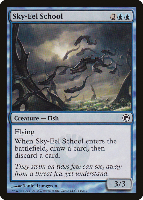 Sky-Eel School (SOM-044) - common - Foil