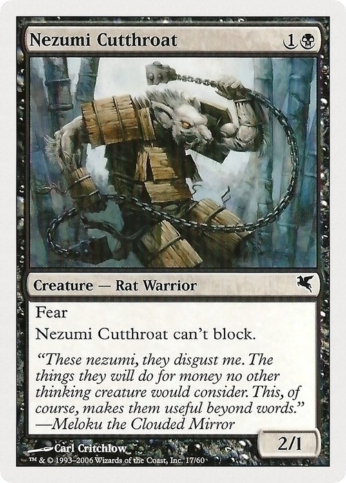 Nezumi Cutthroat (PHUK-017) - common