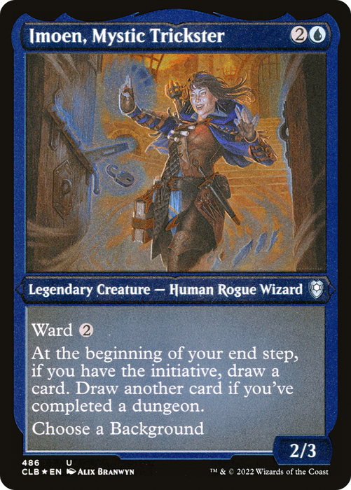 Imoen, Mystic Trickster (CLB-486) - uncommon - Etched Foil