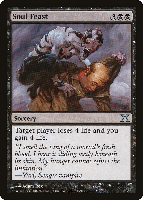 Soul Feast (10E-179) - uncommon - Foil